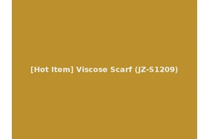 [Hot Item] Viscose Scarf (JZ-S1209)