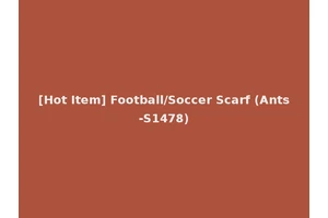 [Hot Item] Football/Soccer Scarf (Ants-S1478)