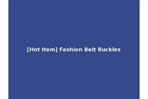 [Hot Item] Fashion Belt Buckles