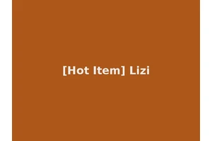 [Hot Item] Lizi