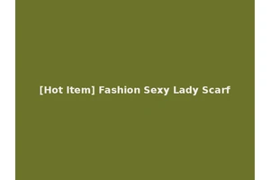 [Hot Item] Fashion Sexy Lady Scarf