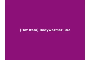 [Hot Item] Bodywarmer 382