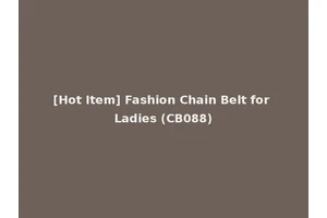 [Hot Item] Fashion Chain Belt for Ladies (CB088)