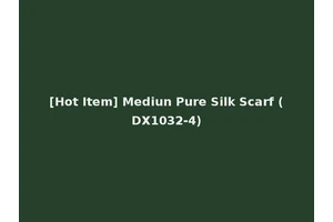[Hot Item] Mediun Pure Silk Scarf (DX1032-4)