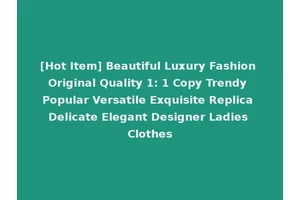 [Hot Item] Beautiful Luxury Fashion Original Quality 1: 1 Copy Trendy Popular Versatile Exquisite Replica Delicate Elegant Designer Ladies Clothes