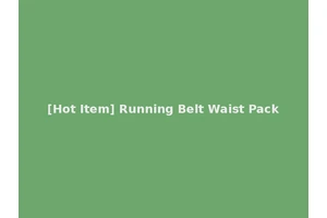 [Hot Item] Running Belt Waist Pack