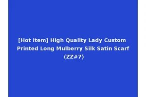 [Hot Item] High Quality Lady Custom Printed Long Mulberry Silk Satin Scarf (ZZ#7)