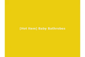 [Hot Item] Baby Bathrobes
