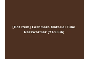 [Hot Item] Cashmere Material Tube Neckwarmer (YT-9336)