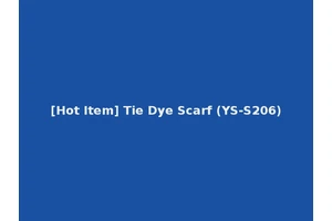 [Hot Item] Tie Dye Scarf (YS-S206)