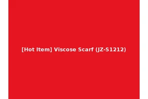 [Hot Item] Viscose Scarf (JZ-S1212)