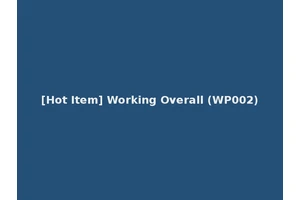 [Hot Item] Working Overall (WP002)