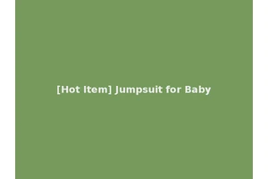 [Hot Item] Jumpsuit for Baby