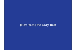 [Hot Item] PU Lady Belt