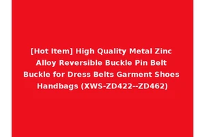 [Hot Item] High Quality Metal Zinc Alloy Reversible Buckle Pin Belt Buckle for Dress Belts Garment Shoes Handbags (XWS-ZD422--ZD462)