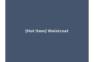 [Hot Item] Waistcoat