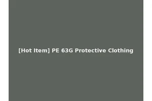 [Hot Item] PE 63G Protective Clothing