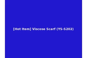 [Hot Item] Viscose Scarf (YS-S202)