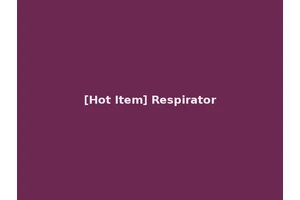 [Hot Item] Respirator