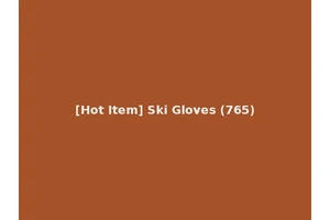 [Hot Item] Ski Gloves (765)