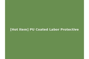 [Hot Item] PU Coated Labor Protective