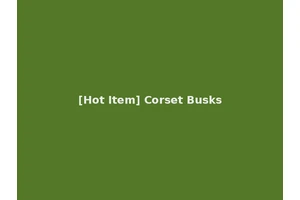 [Hot Item] Corset Busks