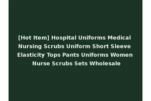 [Hot Item] Hospital Uniforms Medical Nursing Scrubs Uniform Short Sleeve Elasticity Tops Pants Uniforms Women Nurse Scrubs Sets Wholesale
