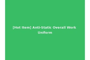 [Hot Item] Anti-Static Overall Work Uniform