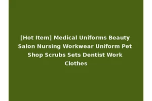 [Hot Item] Medical Uniforms Beauty Salon Nursing Workwear Uniform Pet Shop Scrubs Sets Dentist Work Clothes