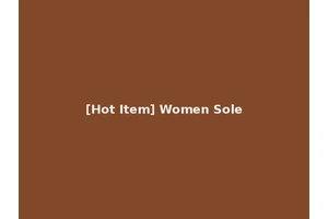 [Hot Item] Women Sole