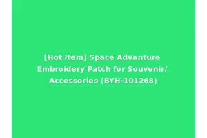 [Hot Item] Space Advanture Embroidery Patch for Souvenir/ Accessories (BYH-101268)