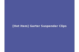 [Hot Item] Garter Suspender Clips