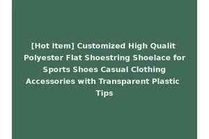 [Hot Item] Customized High Qualit Polyester Flat Shoestring Shoelace for Sports Shoes Casual Clothing Accessories with Transparent Plastic Tips