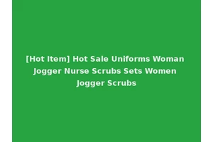 [Hot Item] Hot Sale Uniforms Woman Jogger Nurse Scrubs Sets Women Jogger Scrubs