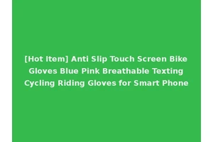 [Hot Item] Anti Slip Touch Screen Bike Gloves Blue Pink Breathable Texting Cycling Riding Gloves for Smart Phone