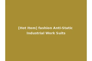 [Hot Item] fashion Anti-Static Industrial Work Suits