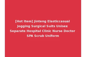 [Hot Item] Jinteng Elasticcasual Jogging Surgical Suits Unisex Separate Hospital Clinic Nurse Doctor SPA Scrub Uniform