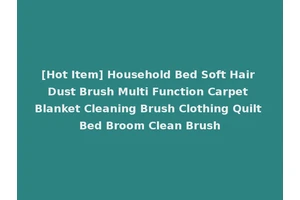 [Hot Item] Household Bed Soft Hair Dust Brush Multi Function Carpet Blanket Cleaning Brush Clothing Quilt Bed Broom Clean Brush