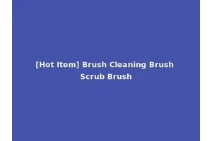 [Hot Item] Brush Cleaning Brush Scrub Brush