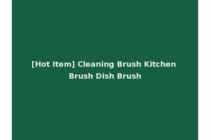[Hot Item] Cleaning Brush Kitchen Brush Dish Brush