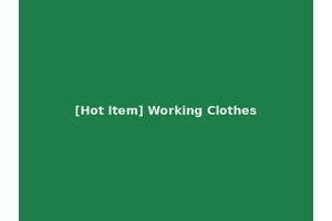 [Hot Item] Working Clothes