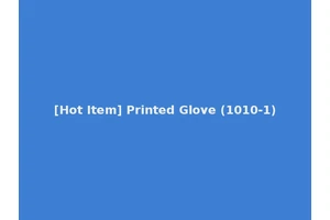 [Hot Item] Printed Glove (1010-1)