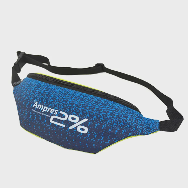 Wholesale Sublimation Custom Logo Men&Women Unisex Fanny Pack Waist Bag Belt Bag
