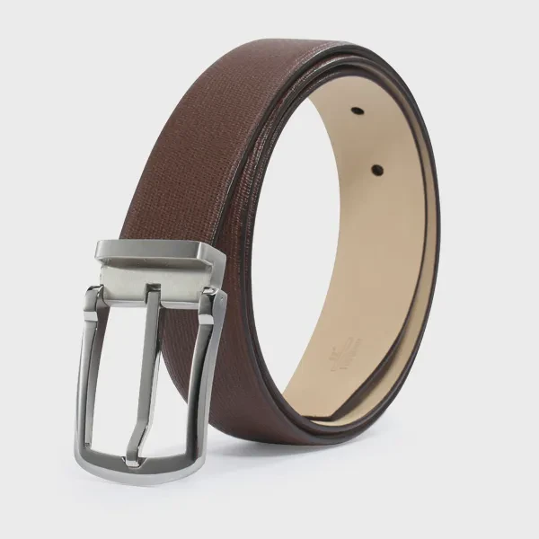 Fashion Metal Buckle Mens Belts Genuine Leather Belts Custom Brand Leather Men Belt