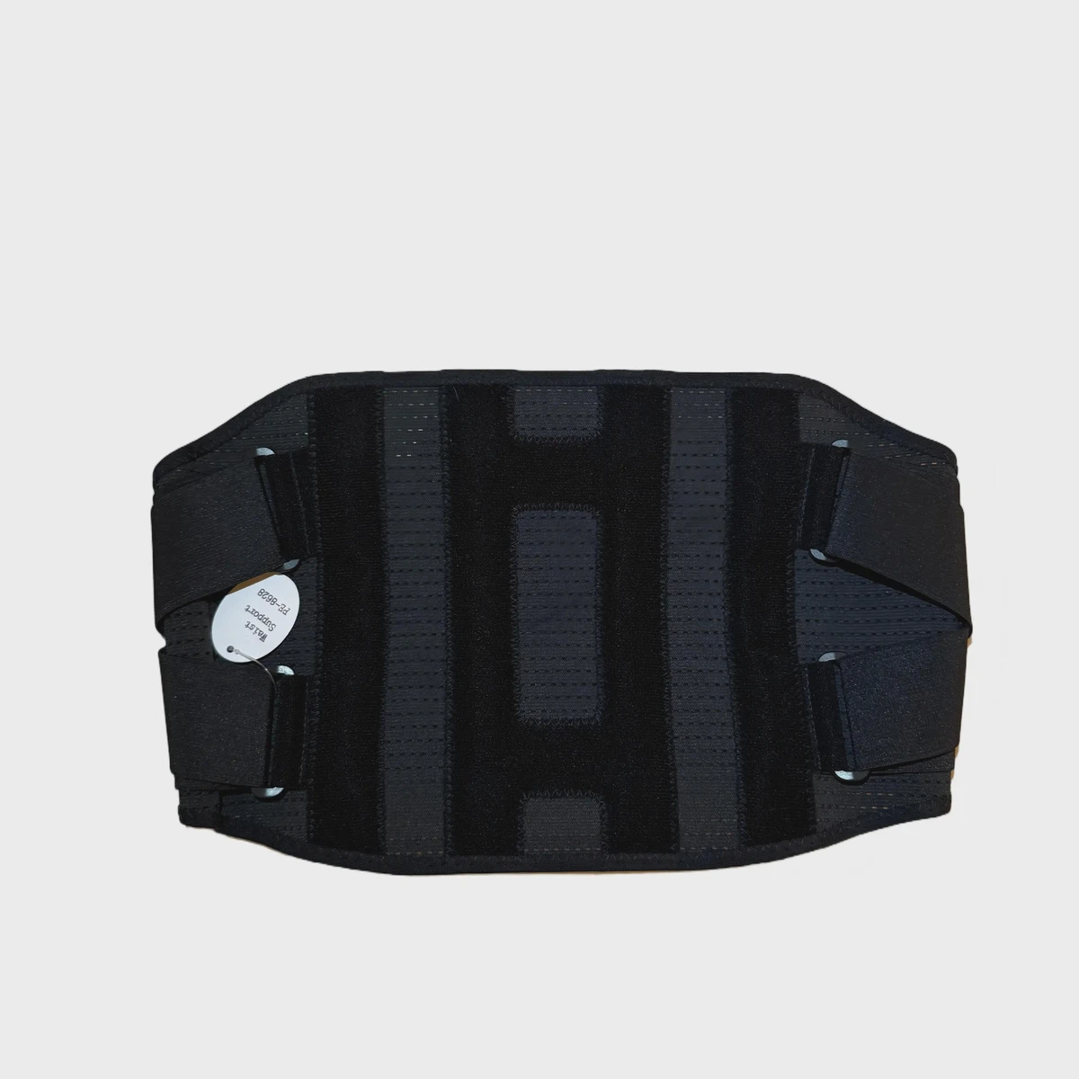 Adjustable Black Spandex Nylon Waist Support Belt for Heavy Lifting Breathable Back Protection for Pain Relief Sports Safety
