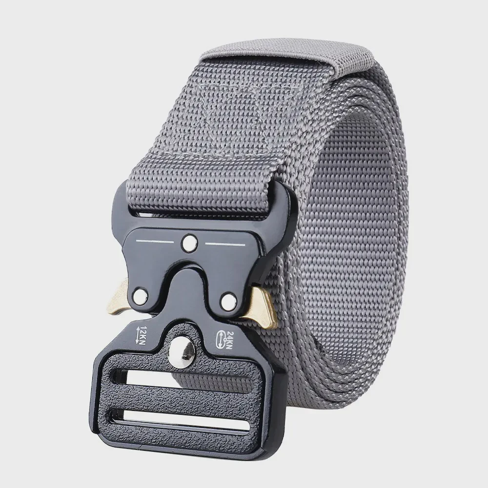 High Quality Men's Outdoor Tactical Gun Training Multifunctional Fabric Buckling Adjustable Nylon Belt