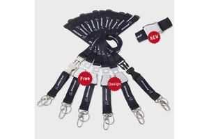 Factory Custom Logo Oem Odm Mini Aviation Pilot Cessna Lanyard Seatbelt Airline Lanyard