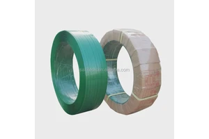 Cotton Bale Packing Polyester Strapping Belt Bundle Strap High Strength Embossed Green Pet Strap