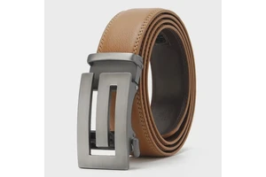 M357476BF Leather belt with alloy buckle for business, leisure, and formal occasions,comfortable, durable, and daily accessories