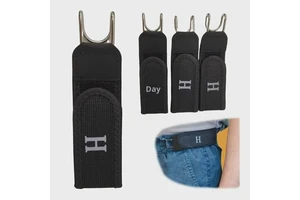 Hot Selling Adjustable Elastic Waistband with Hook and Loop Fastener for Men and Women Portable Lazy Person Waistband